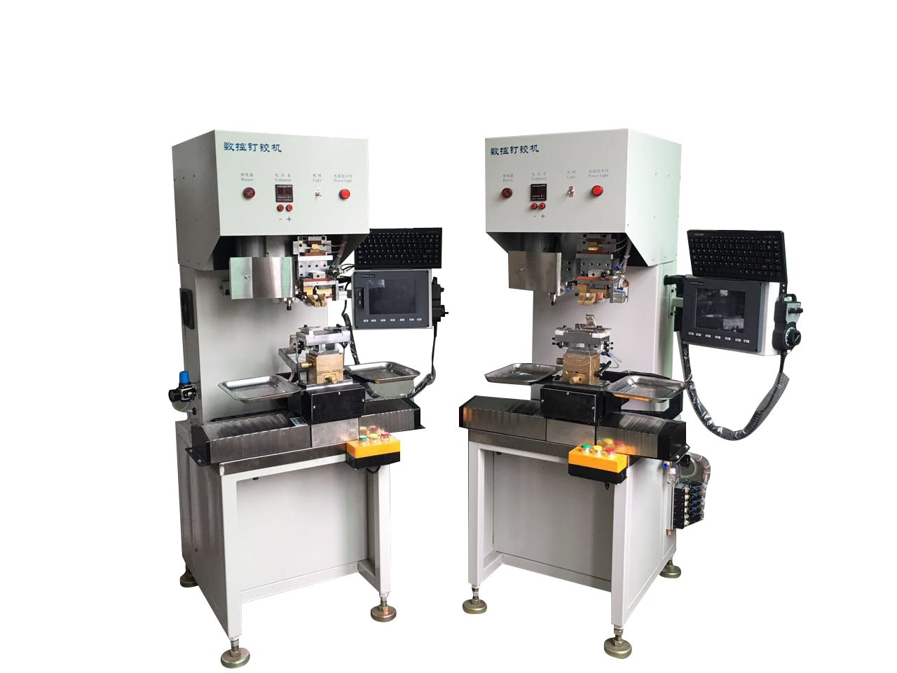 Spectacle Frame Hinge Inserting Machine